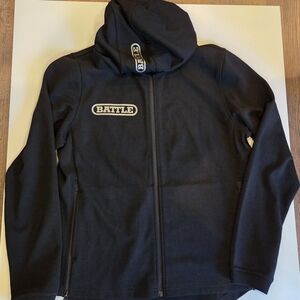 Men's Battle Black Hoodie